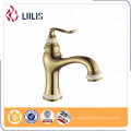 YL-5906-33AP European Gold Plated Marmor Stone Spülbecken Wasserhahn